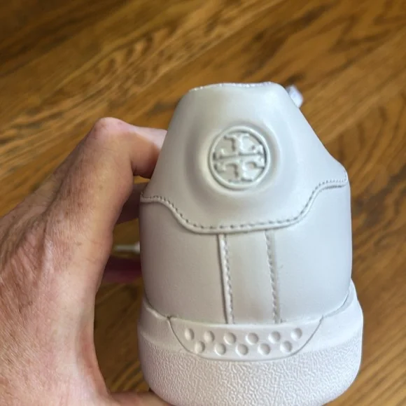 Tory Burch Howell Court Titanium white on white. New no box - Picture 6 of 7